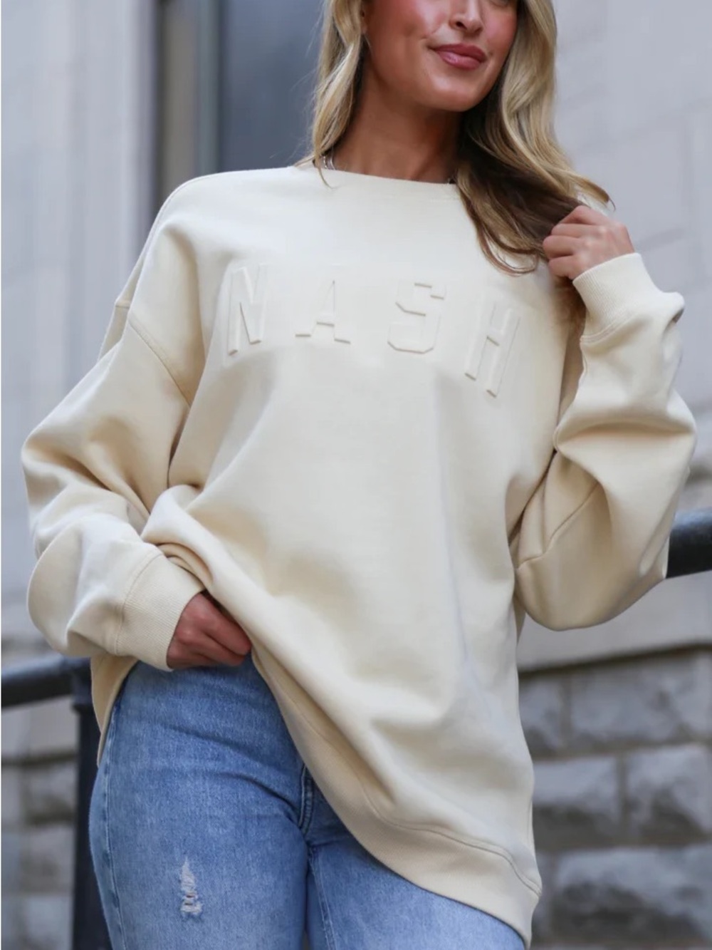 NASH Iconic Crewneck, Butter Yellow